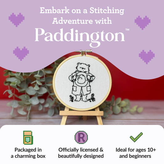 Paddington - Hello! Mini Embroidery Kit