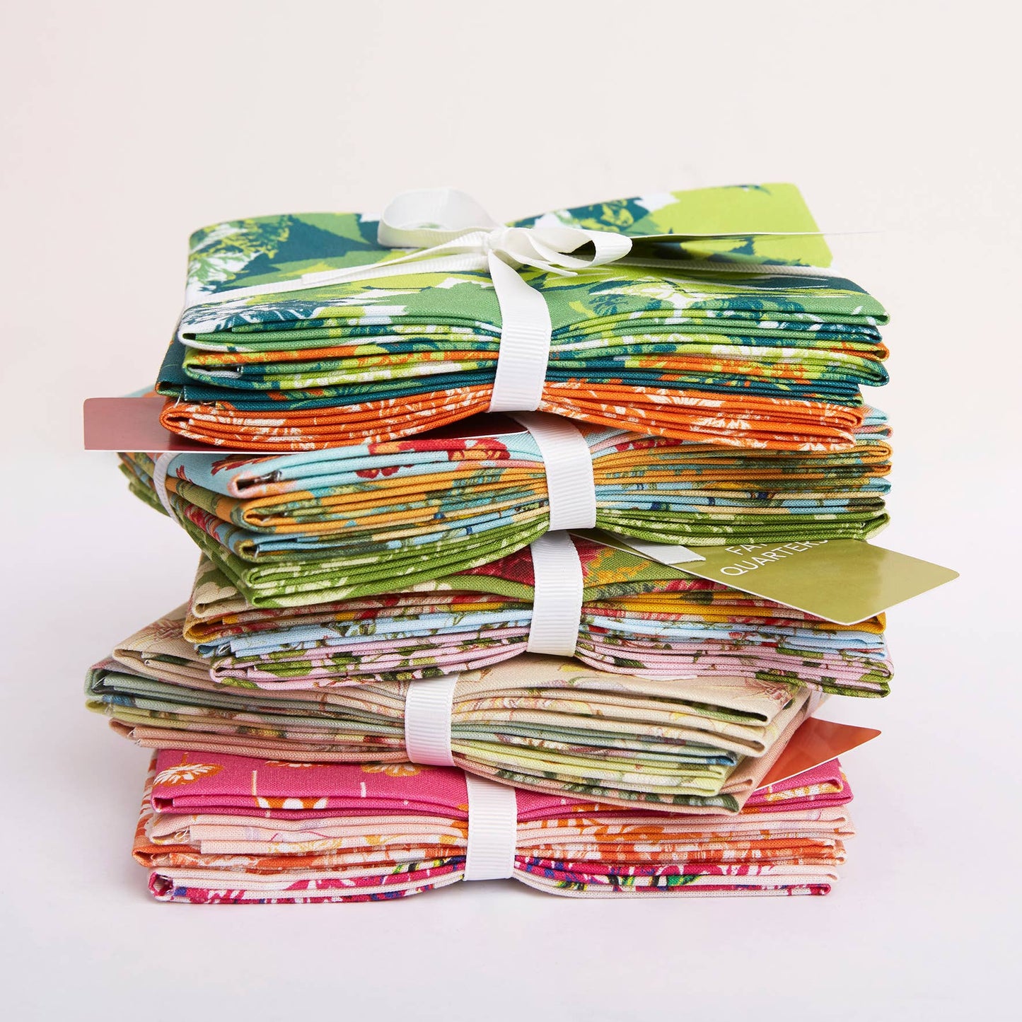 RHS Fat Quarter Fabric Bundle, Edwards, 45 x 56cm, Pack Of 4