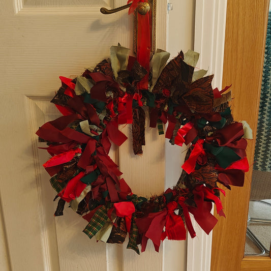 Fabric Christmas Wreath Kit