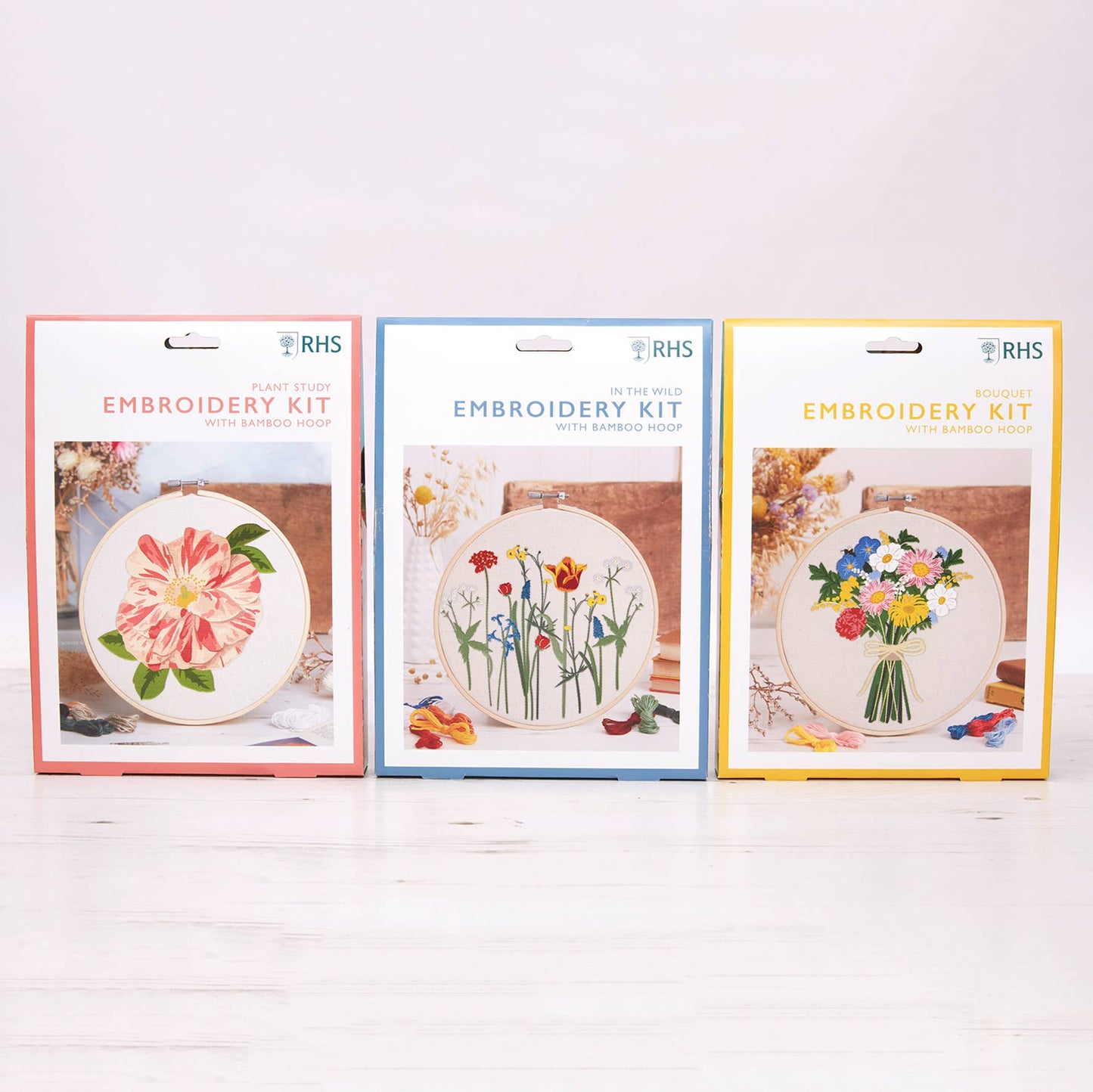 RHS Embroidery Kit, Multicoloured, 8", In the Wild