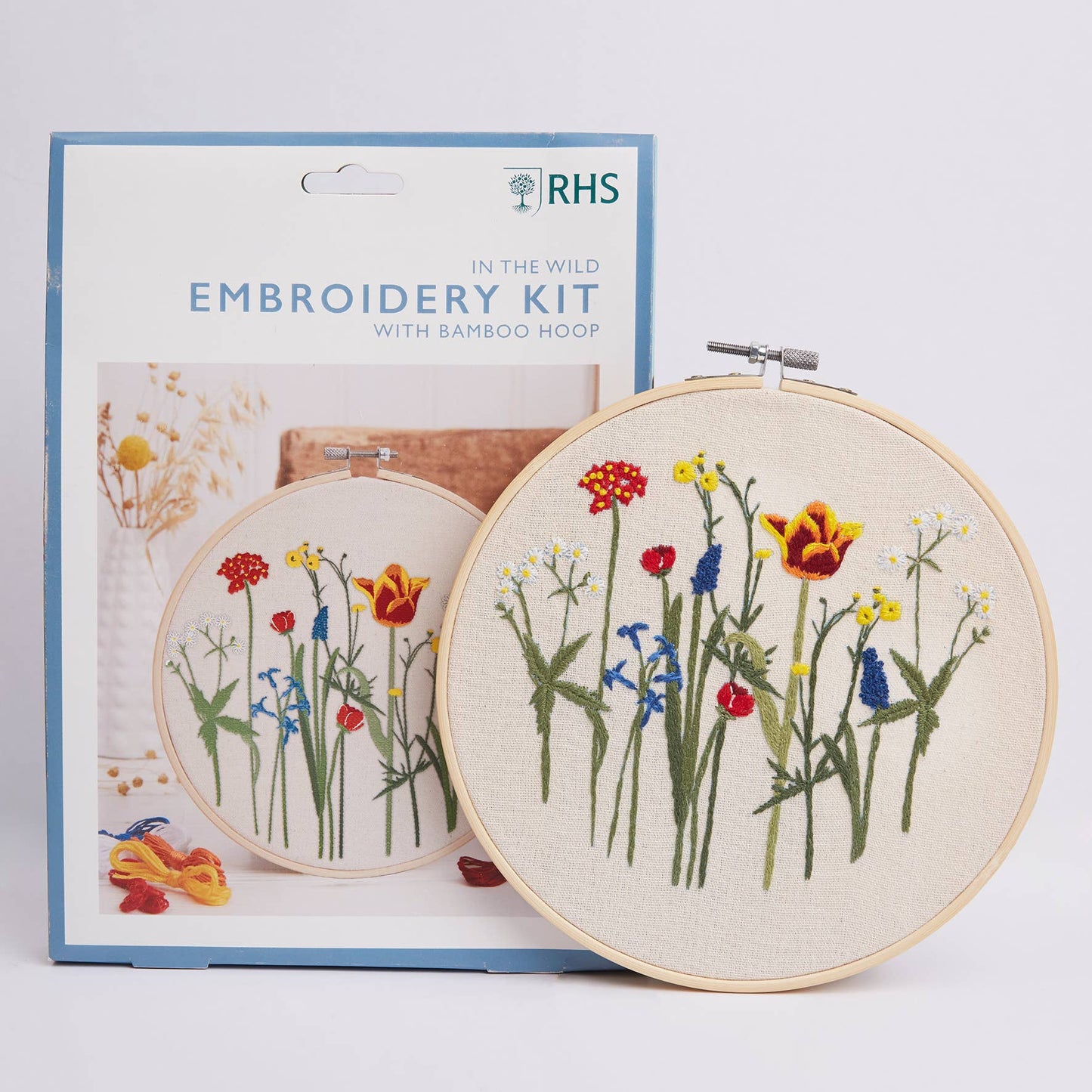 RHS Embroidery Kit, Multicoloured, 8", In the Wild