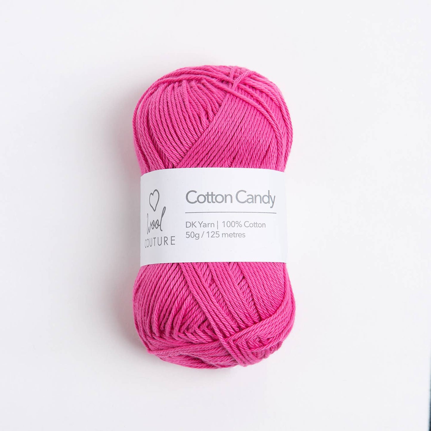 Cotton Candy Yarn 50g Ball 100% Cotton