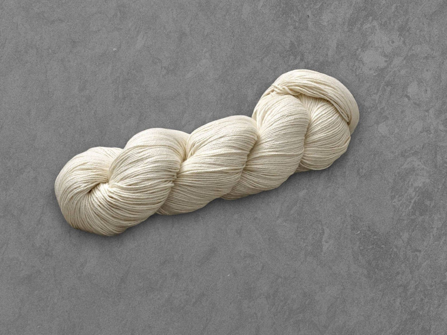 Undyed Yarn: Organic Cotton 4Ply Knitting Yarn