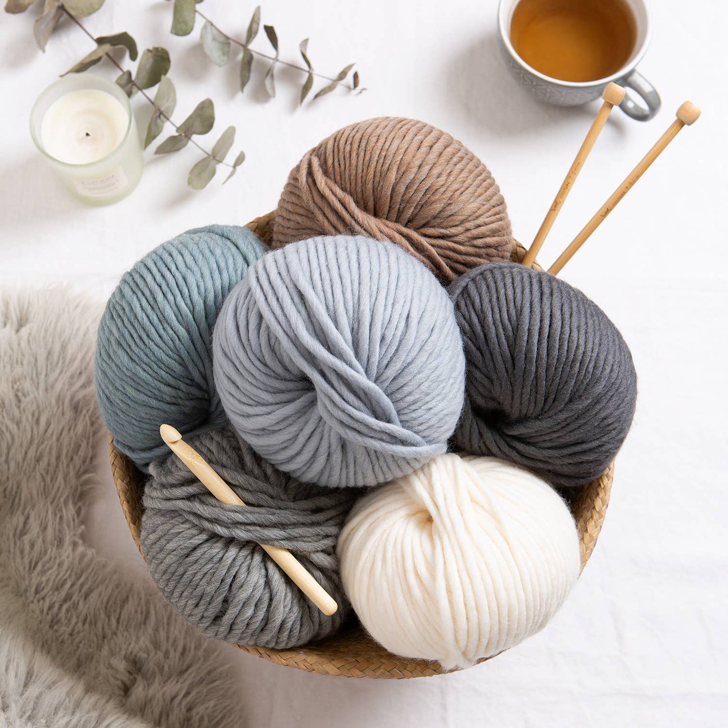 The Chunky Yarn 100g Ball 100% Merino Wool
