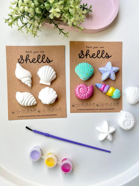 Shell Pottery Painting Kit