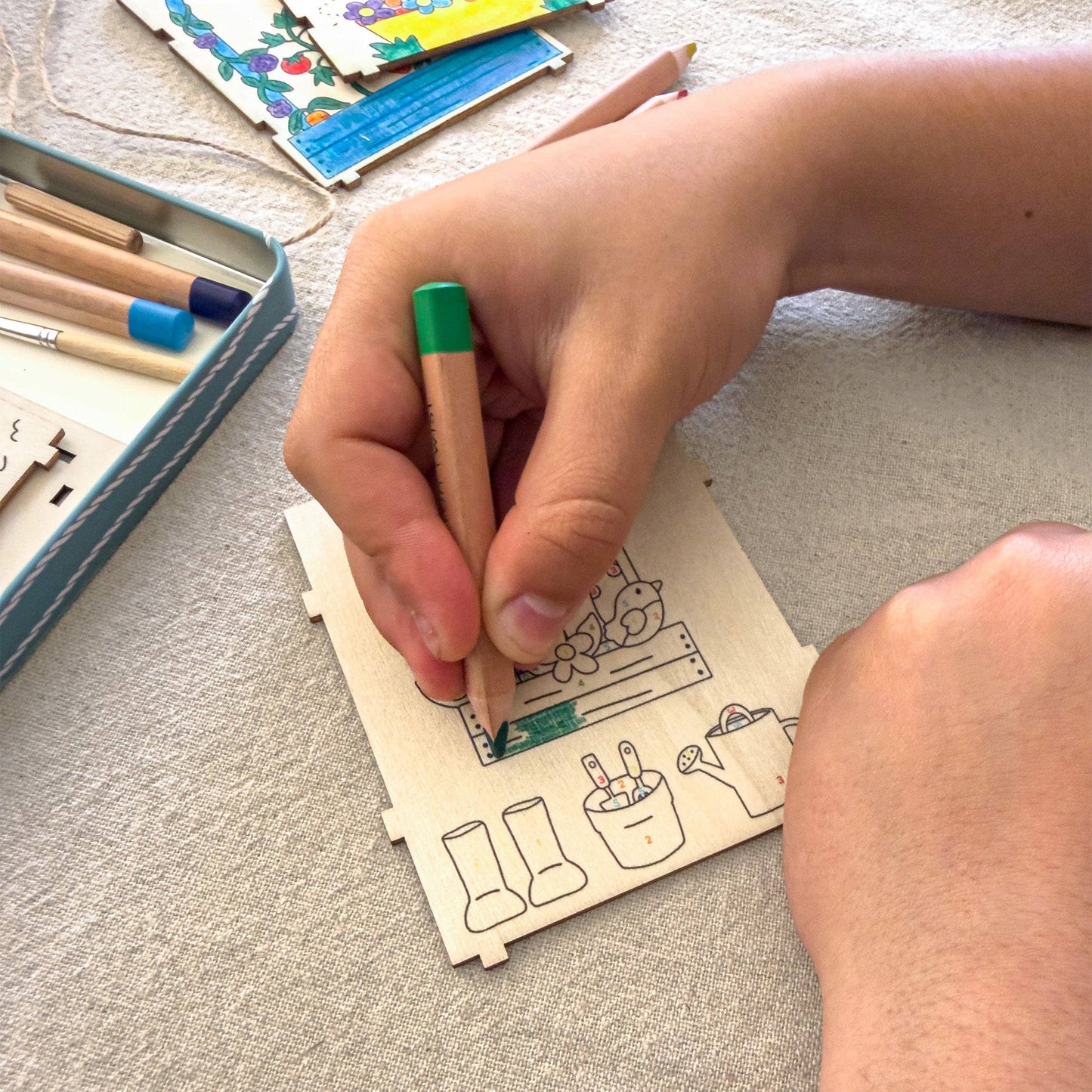 Paint By Numbers Bird House Build Kit