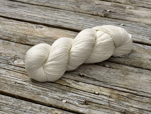 Undyed Yarn: Superwash Sock Yarn Knitting Yarn