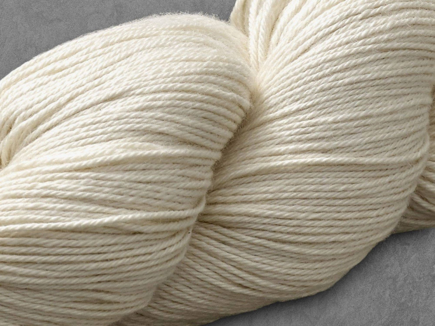Undyed Yarn: Organic Cotton 4Ply Knitting Yarn