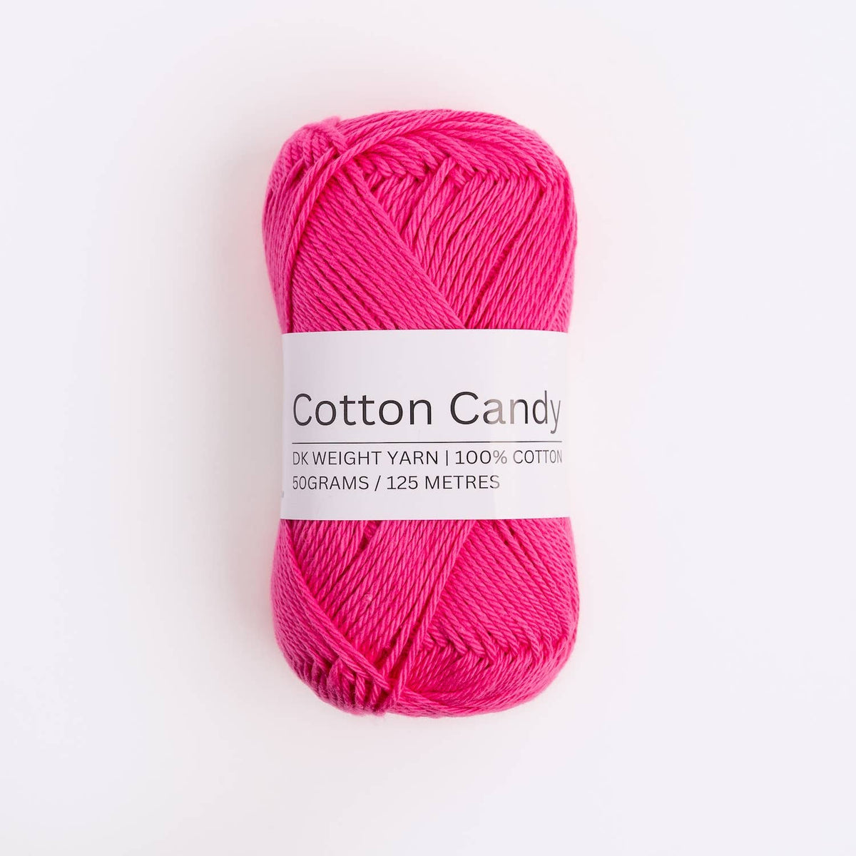 Cotton Candy Yarn 50g Ball 100% Cotton