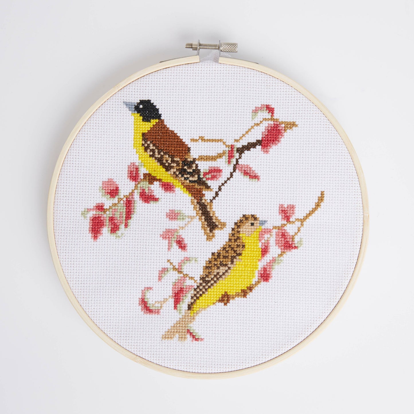 Natural History Museum Cross Stitch Kit Buntings Design 14cm
