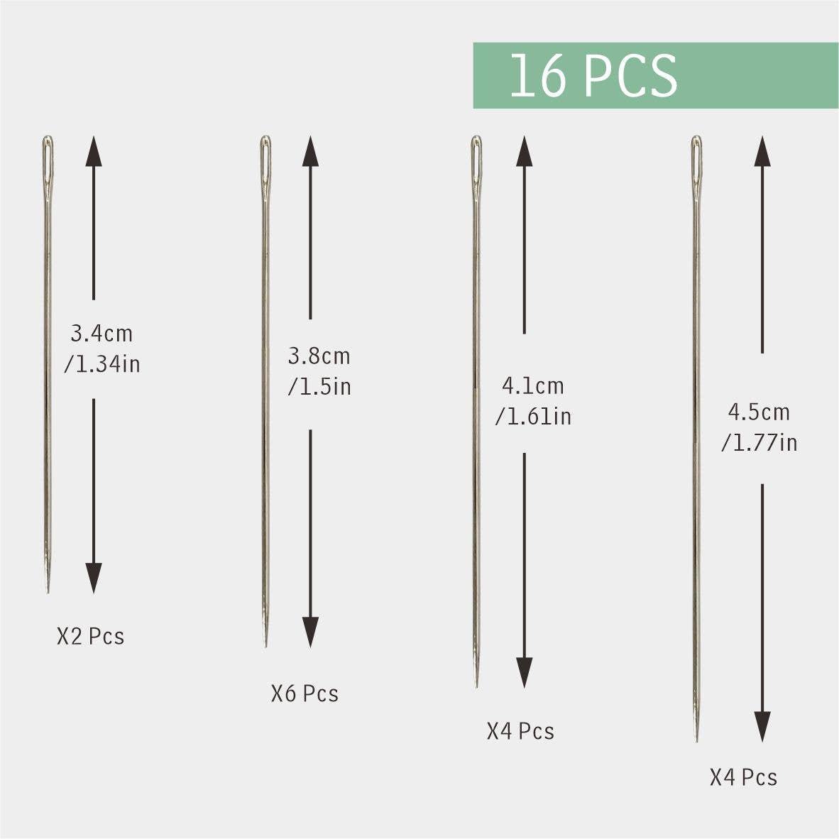 Darnn Embroidery Needles ,Crewel Needles, Hand Sewing Needle