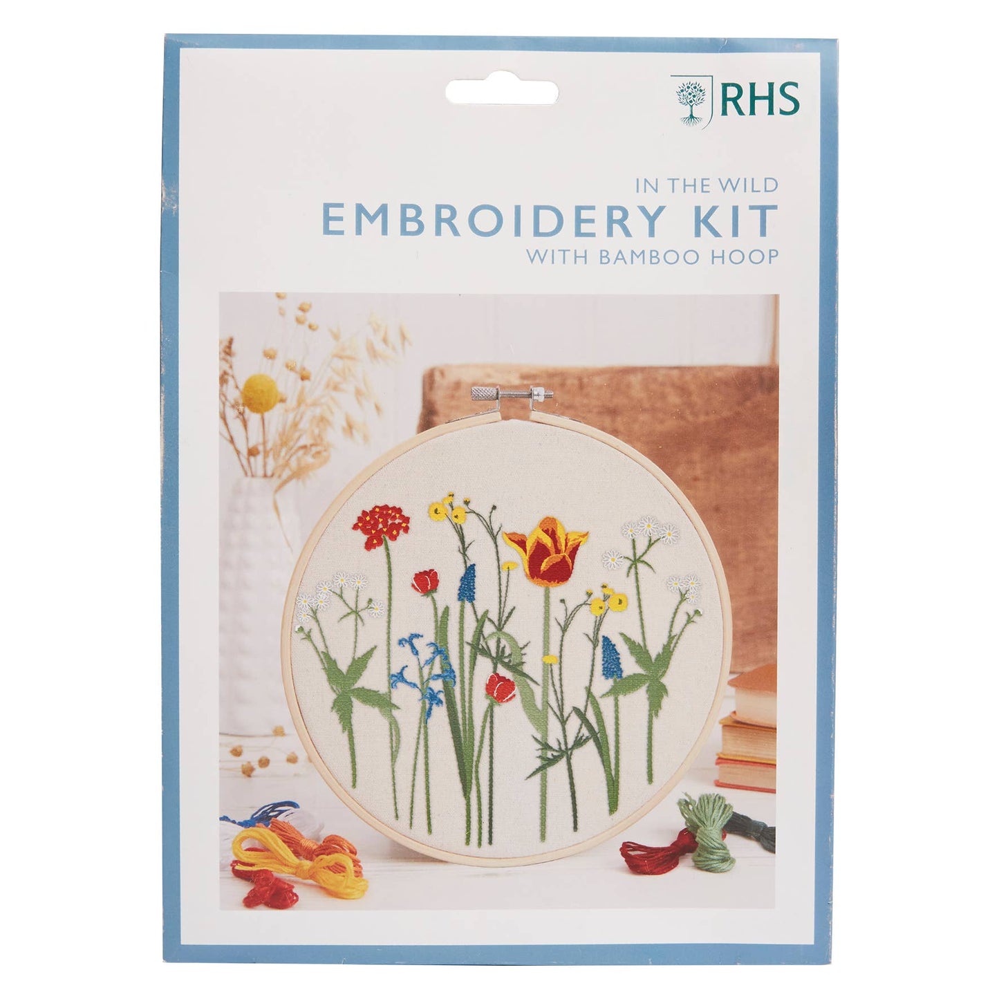 RHS Embroidery Kit, Multicoloured, 8", In the Wild