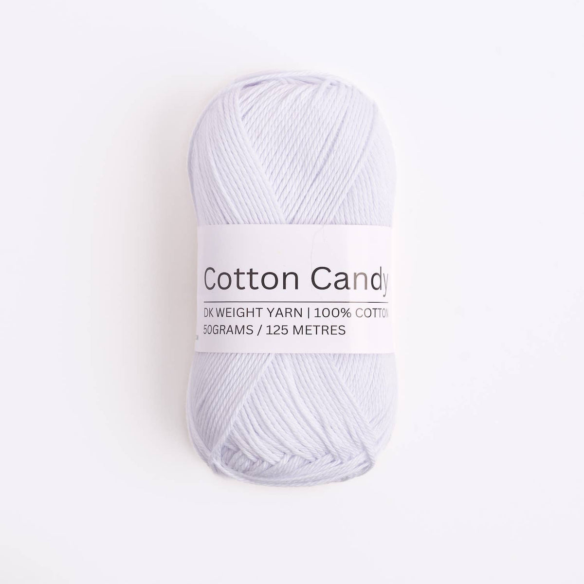 Cotton Candy Yarn 50g Ball 100% Cotton