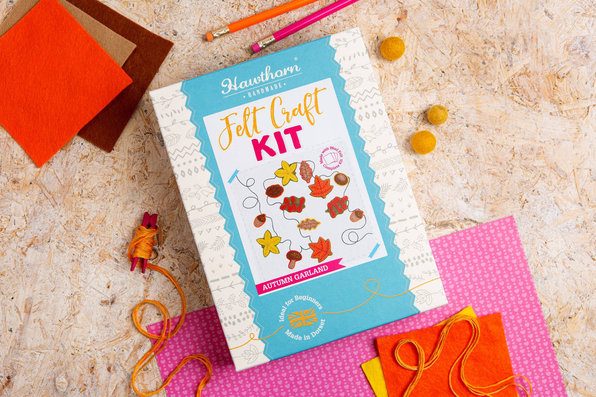 Autumn Garland Felt Craft Kit | Beginner Craft Kit