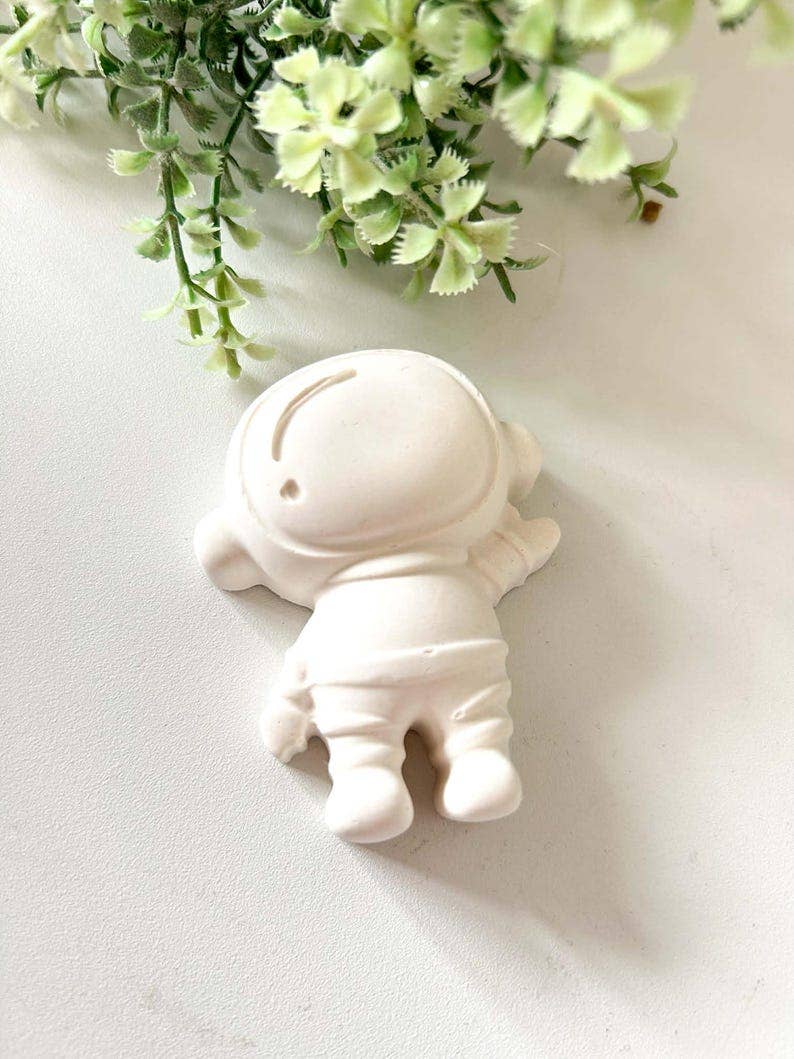 Space Themed Pottery Painting Kit, Paint Your Own Astronaut Set, DIY Creative Craft Kit, Fun Date Night Activities, Custom Room Decor