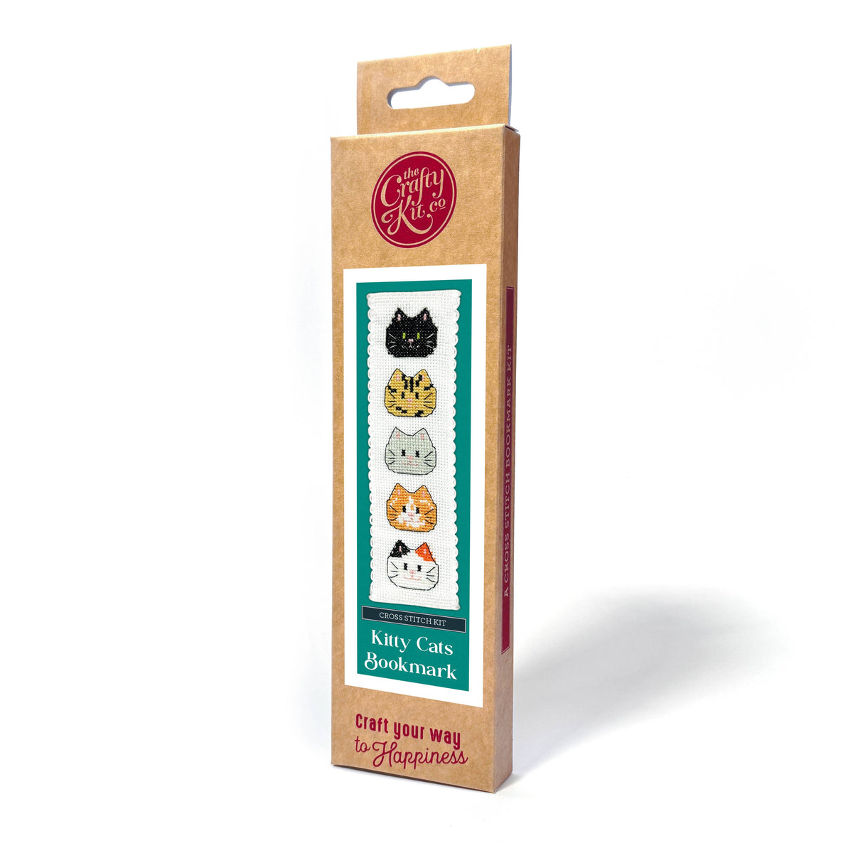 Kitty Cats Cross Stitch Bookmark Kit