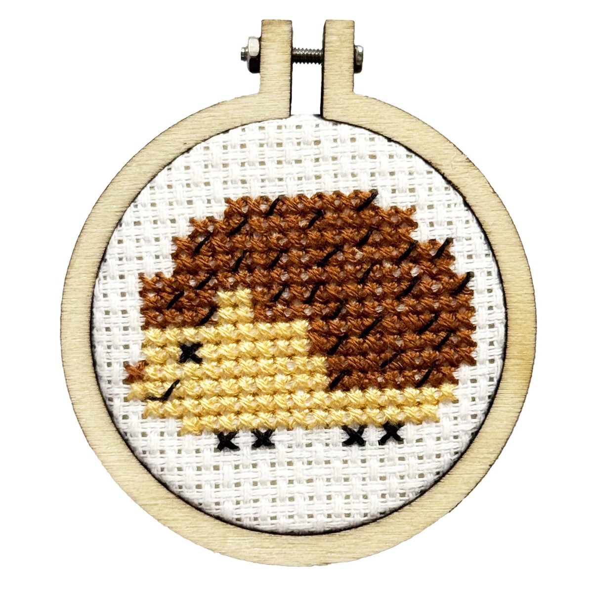 Sending you a Hedgehug! Mini Matchbox Cross Stitch Kit