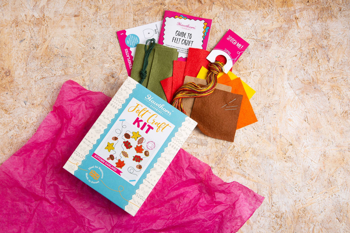 Autumn Garland Felt Craft Kit | Beginner Craft Kit