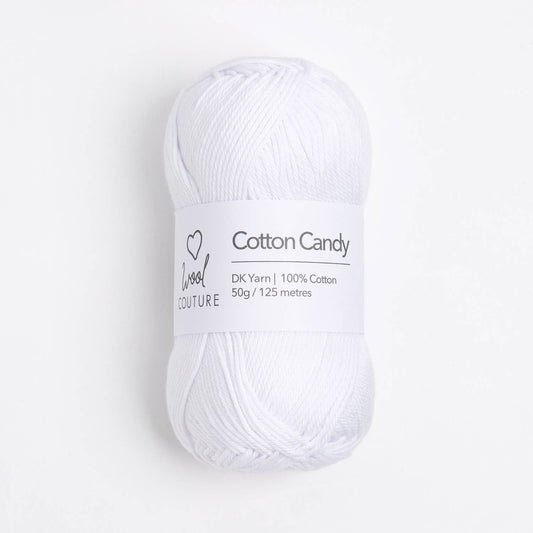 Cotton Candy Yarn 50g Ball 100% Cotton