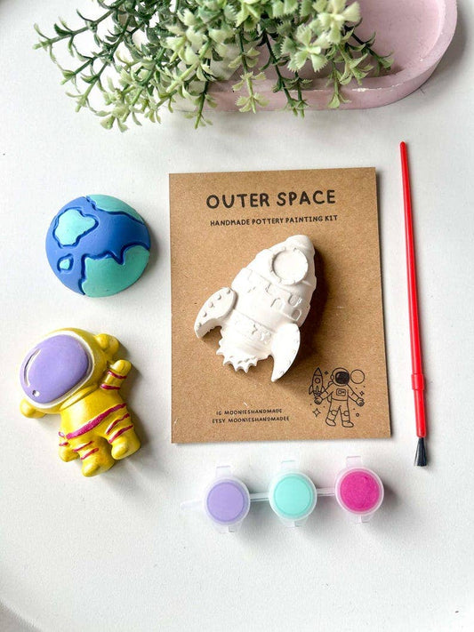 Space Themed Pottery Painting Ki