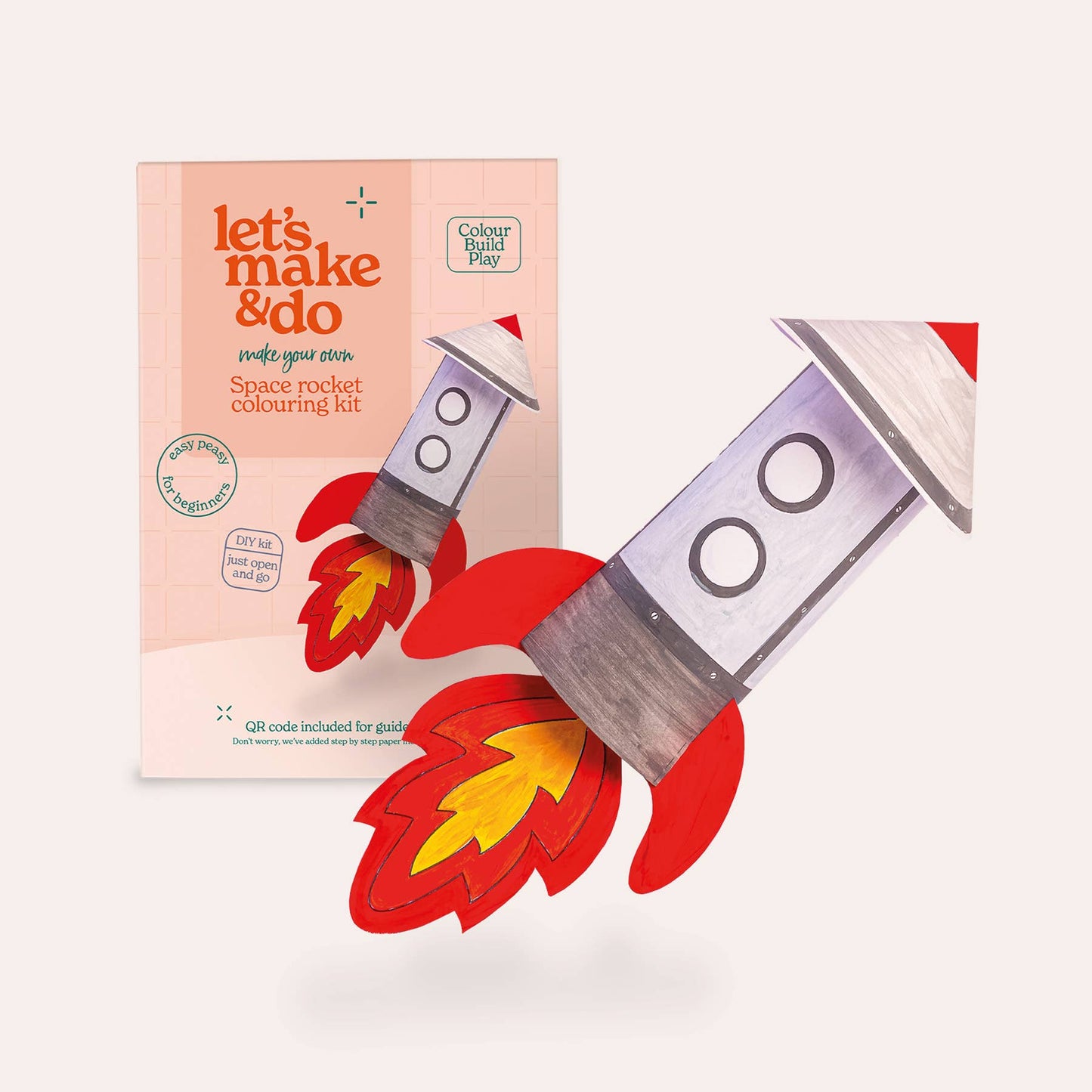 Astronaut Craft kit Bundle | Astronaut Peg Doll & Rocket Set