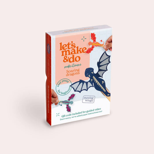 Make It Move - Soaring Dragons Craft Kit for Kids