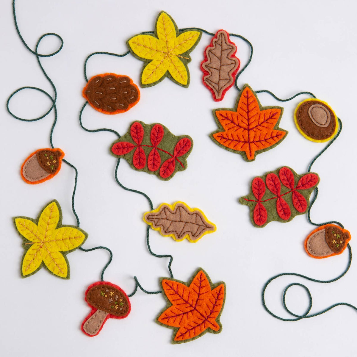 Autumn Garland Felt Craft Kit | Beginner Craft Kit