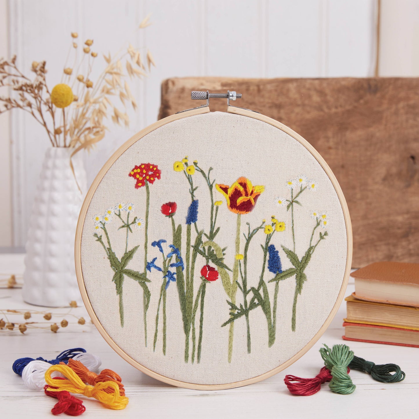 RHS Embroidery Kit, Multicoloured, 8", In the Wild