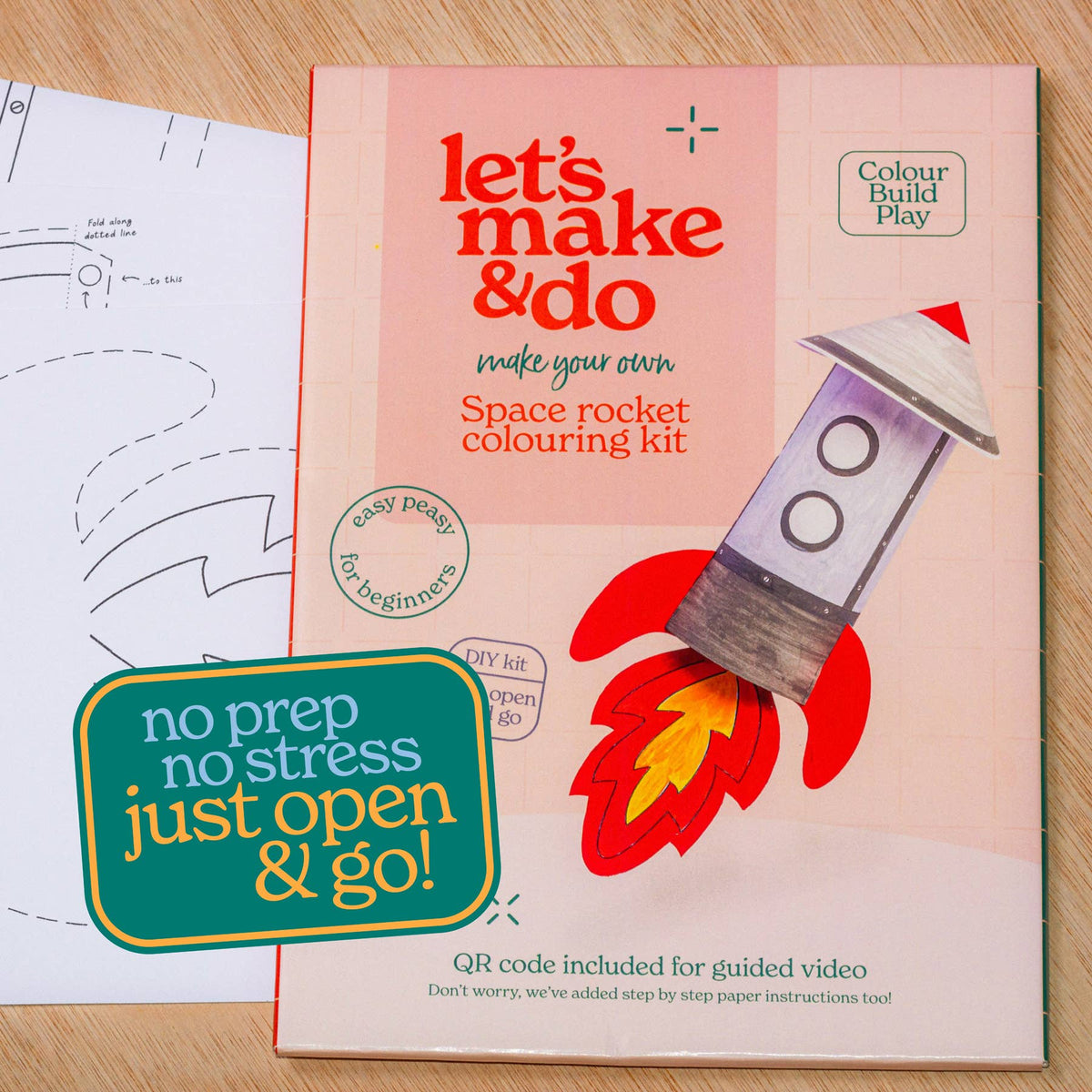 Astronaut Craft kit Bundle | Astronaut Peg Doll & Rocket Set