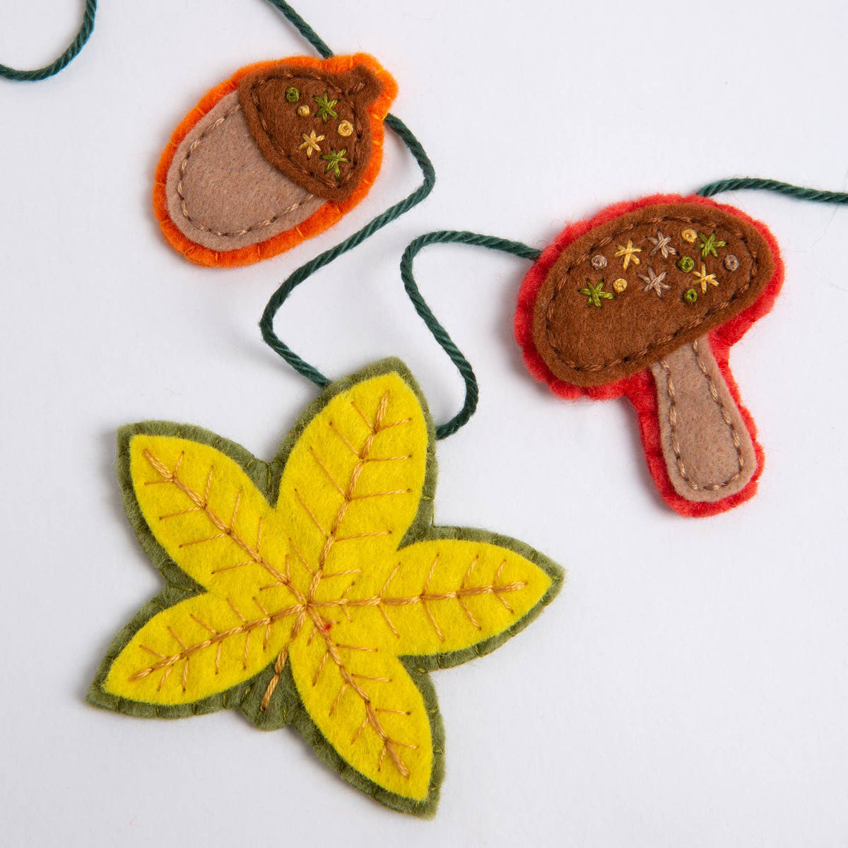 Autumn Garland Felt Craft Kit | Beginner Craft Kit
