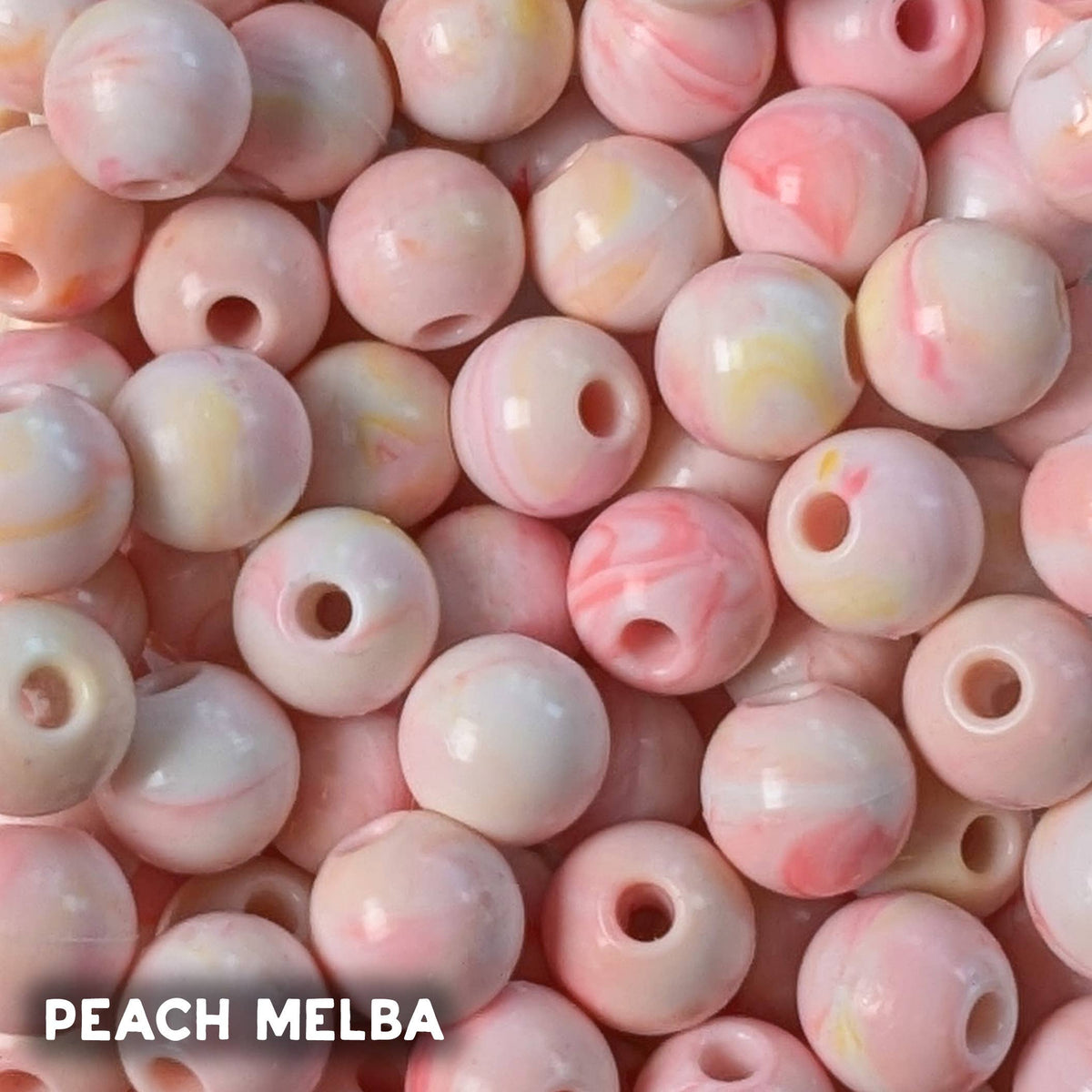 Recycled Ocean Plastic Round Beads | 10mm Round Jewellery